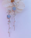 Butterfly Bluiszm Flower Earring