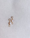 Butterfly Drop Crystal Earring