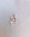 Butterfly Drop Crystal Earring