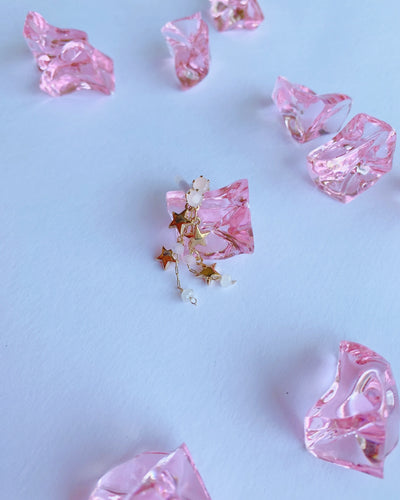 Five Star Pink Lemonade Earring