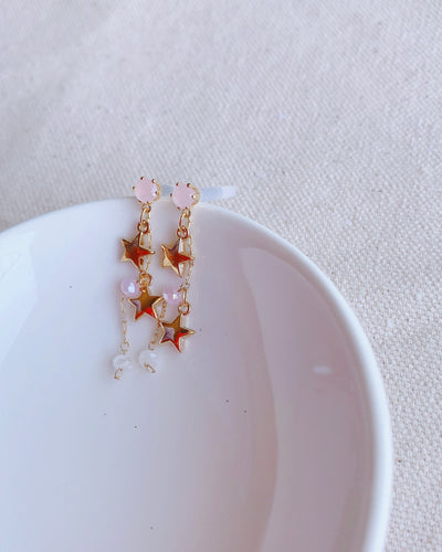 Five Star Pink Lemonade Earring