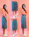 Floweriszm Pleated Boho Long skirt