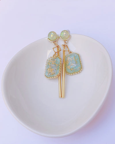 Pearl Formica Ice Cream Earring