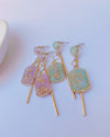 Pearl Formica Ice Cream Earring