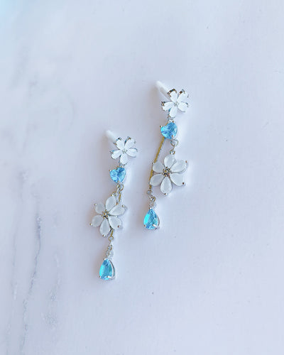 Icy Flowerz Earring