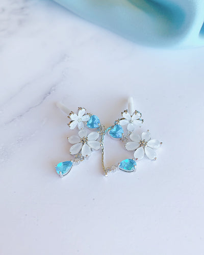 Icy Flowerz Earring