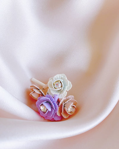 Three Spring Blossoms Earring