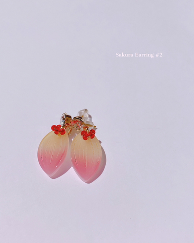 Sakura Earring SETTO ( II Earring Set)