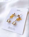 Yellow Loveliszm Butterfly Drop Earring