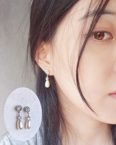 Classic Pearl Drop Earring